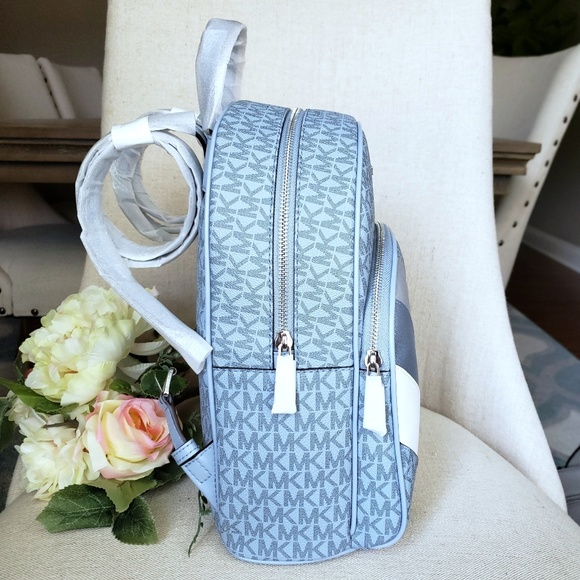 🎒Michael Kors Abbey Backpack and Wallet set blue - Picture 3 of 8